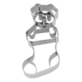 Birkmann - Ausstechform-Hund-in-Socke-7-cm - 188938