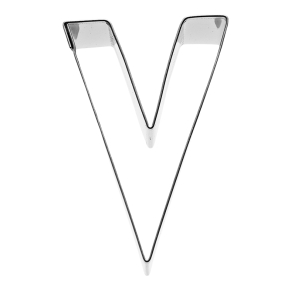 Birkmann - Buchstabe-V-6-cm - 196506 Birkmann - Buchstabe-V-6-cm - 196506