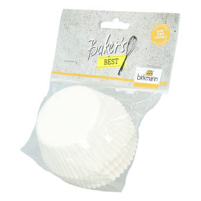 Birkmann - Papierbackfoermchen-weiss-7-cm - 424685