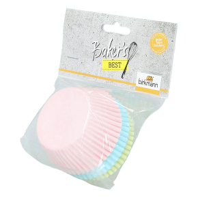 Birkmann - Papierbackfoermchen-pastell-rund-7-cm - 424692